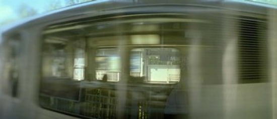 Train at railroad station platform Evanston Cook County Illinois USA Canvas Art - Panoramic Images (30 x 13)