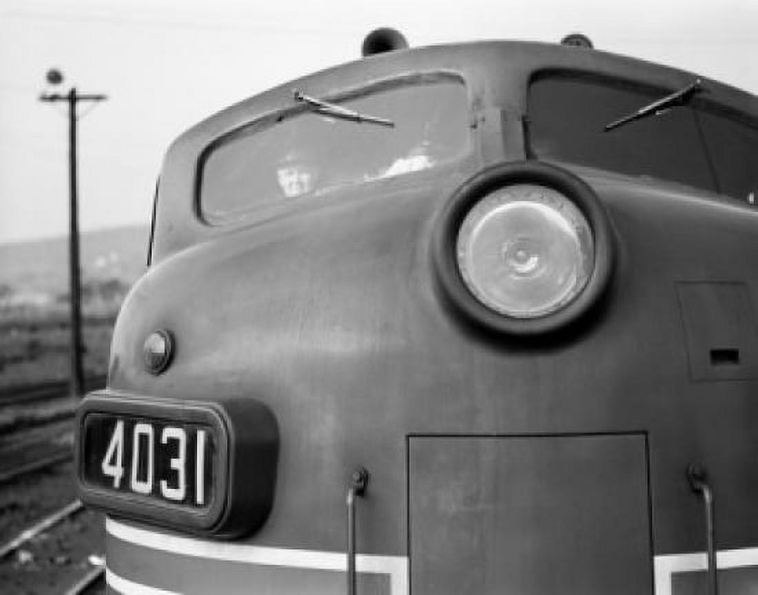 Train driver in train Canvas Art - (24 x 36)