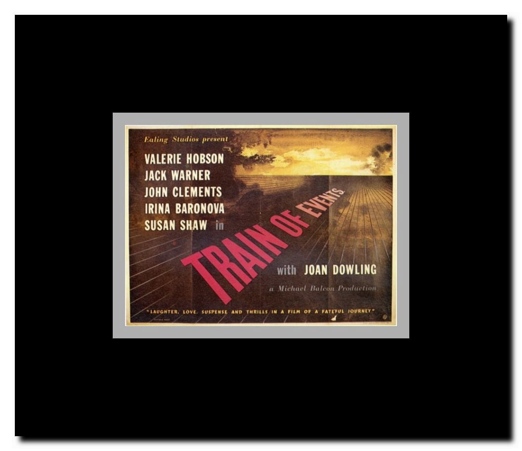 Train of Events Framed Movie Poster