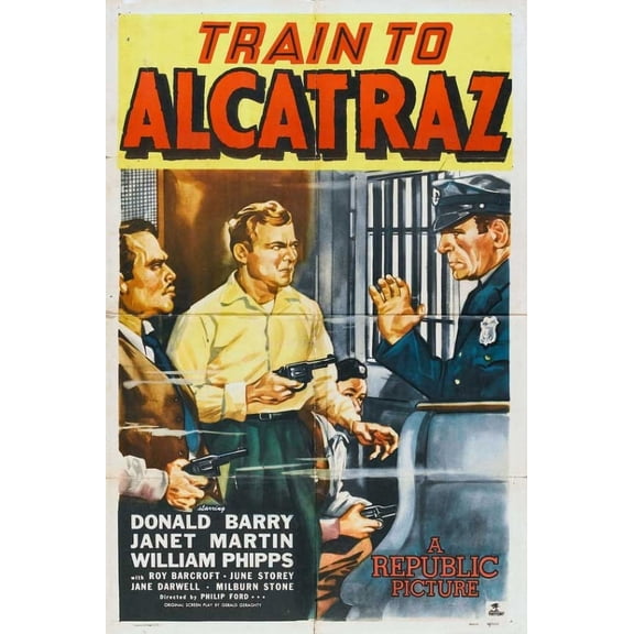Train to Alcatraz Movie Poster (11 x 17)