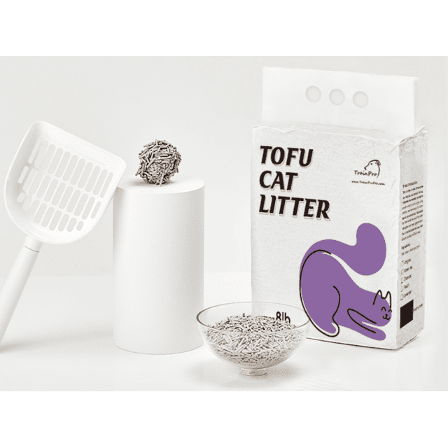 TrainPro Tofu Cat Litter, Natural EcoFriendly Pretty Kitty Litter