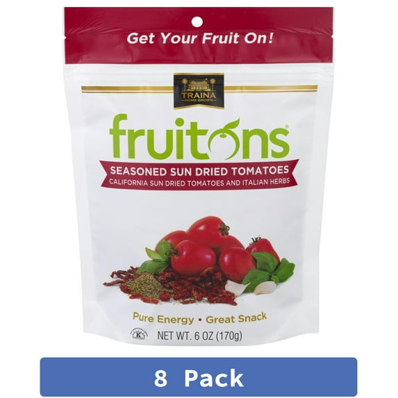 Traina Fruiton's Sun-Dried Tomato Seasoned 6 oz (Pack of 8)