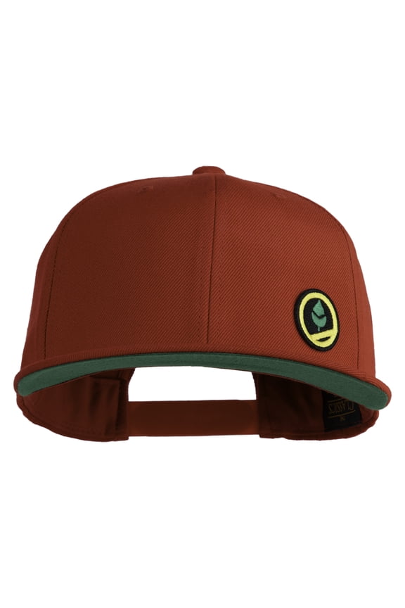 Trainer Red Monster Hunter Patched Wool Blend Prostyle Snapback Cap - Red OSFM