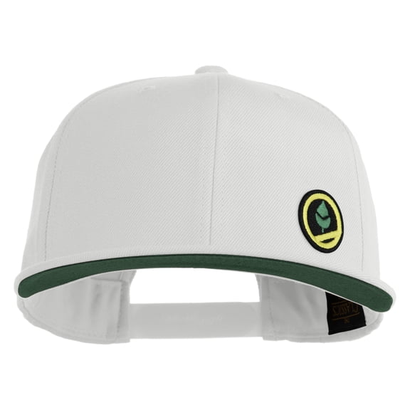 Trainer Red Monster Hunter Patched Wool Blend Prostyle Snapback Cap - White OSFM