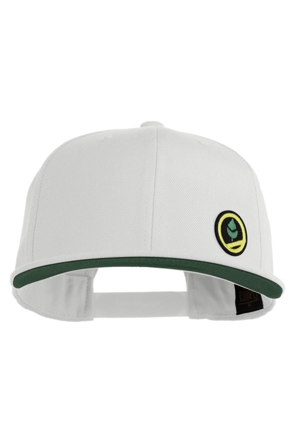 Trainer Red Monster Hunter Patched Wool Blend Prostyle Snapback Cap - White OSFM