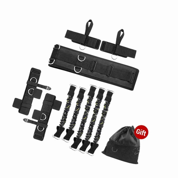 Training Boxing Resistance Bands Set Speed And Agility Resistance Trainer Bands For Boxing Muay Thai Karate