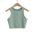 thumbnail image 1 of Training Bras For Girls Girl’s Sleeveless Crop Tops Double Layer Scoop Neck Cropped Tank TopMulti Piece Bra Pack,15-16 Years, 1 of 3