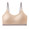 thumbnail image 1 of Training Bras for Girls,Adjustable Sports Vest Bra Girls Supportive Training Top Breathable Seamless Design Comfortable for School & Athletics,Girls Bras,Pink,12-13 Years, 1 of 7