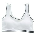 thumbnail image 1 of Training Bras for Girls 9-11 Training Bras Sport Bra for Girls Seamless Bras Wireless Bras Breathable Bralette Comfy Bra #White One Size, 1 of 3