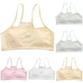 thumbnail image 1 of Training Bras for Girls Seamless Cotton Sports Bra Non Removable Pads Ultra Breathable Soft, 1 of 6