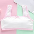 thumbnail image 1 of Training Bras for Girls Size 13-16 Lightweight Pullover Padded Bralettes Teens Juniors Breathable Solid Color Comfort No Show Underwear Bra, 1 of 3