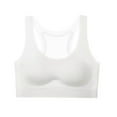thumbnail image 1 of Training Bras for Girls Sports Seamless Racerback Training Bralettes with Removable Padding Bras, 1 Pack, 1 of 8
