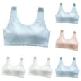 thumbnail image 1 of Training Bras for Girls with Adjustable Straps Tween Sports Seamless Bras with Breathable Removeable Pads, 1 of 4