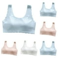 thumbnail image 1 of Training Bras for Girls with Adjustable Straps Tween Sports Seamless Bras with Breathable Removeable Pads, 1 of 4