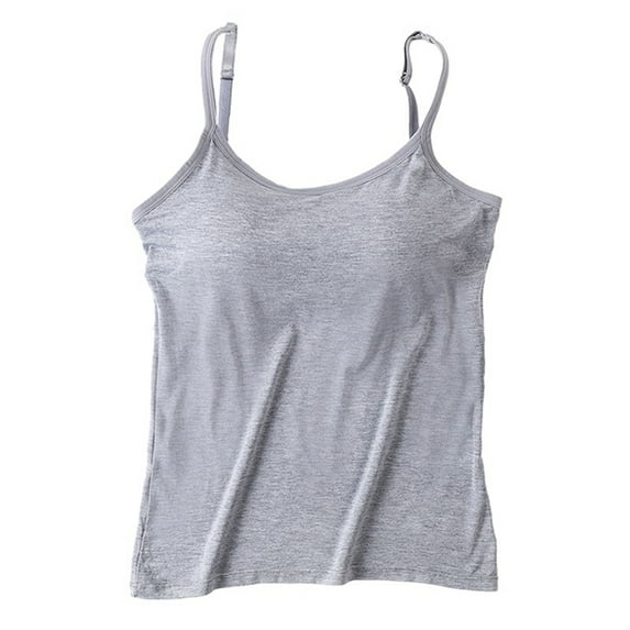 Training Bras for Teens Girls Cotton Cami Undershirt Adjustable Spaghetti Strap Camisole Tank Tops