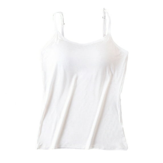 Training Bras for Teens Girls Cotton Cami Undershirt Adjustable Spaghetti Strap Camisole Tank Tops