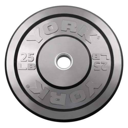 Training Bumper Plate Weight: 25 lbs by York Barbell