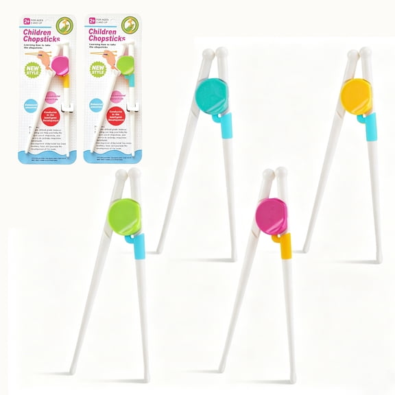 Training Chopsticks Easy Grip for Beginners Learning Utensils for Daily Meals Home School Family Dining 4PCS