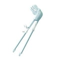 thumbnail image 1 of Training Chopsticks for Kids with Dinosaur Heads – Non-Slip Dimpled Tips, Dishwasher Safe, Food-Grade ABS and PP, 1 Pair, 1 of 2