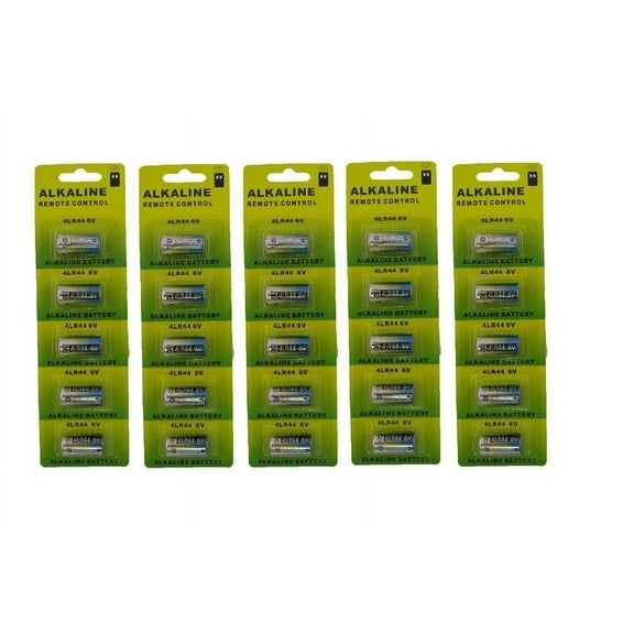 Training Collar Batteries and Dog Shock 6V Alkaline Battery PX28A, A544 - 25 Pack
