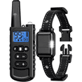 thumbnail image 1 of Training Collar with Remote, 4200FT Range Rechargeable IP67 Waterproof E-Collar with Flashlight, 3 Training Modes, Adjustable Strap for Small, Medium, Large Dogs (8-120lbs), 1 of 9