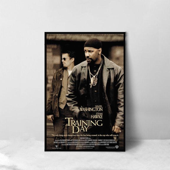 Training Day Movie Art Print Room Decoration Art For Gift, Unframed Poster