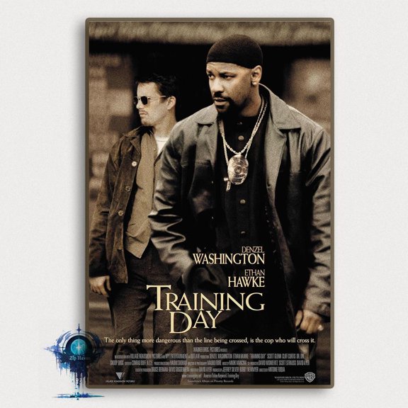 Training Day Movie High Definition Art Print, Unframed Poster