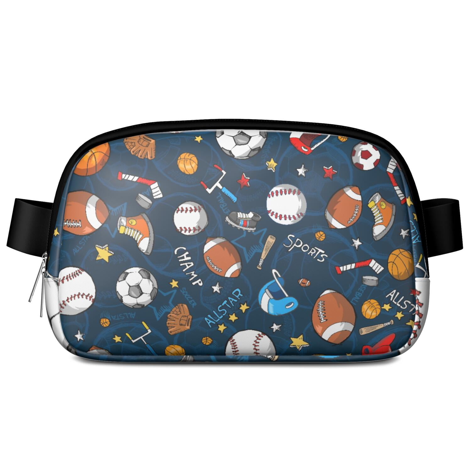 Training Day Sports Fanny Pack – Football, Baseball & Soccer Waist Bag for Game-Ready Kids & Teens