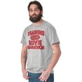 thumbnail image 1 of Training For Movie Marathon Men's Graphic T Shirt Tees Brisco Brands S, 1 of 4