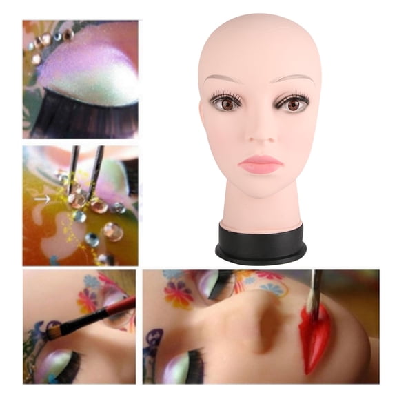 Training Head, Multipurpose Makeup Practice Head, For Cosmetology Training Makeup