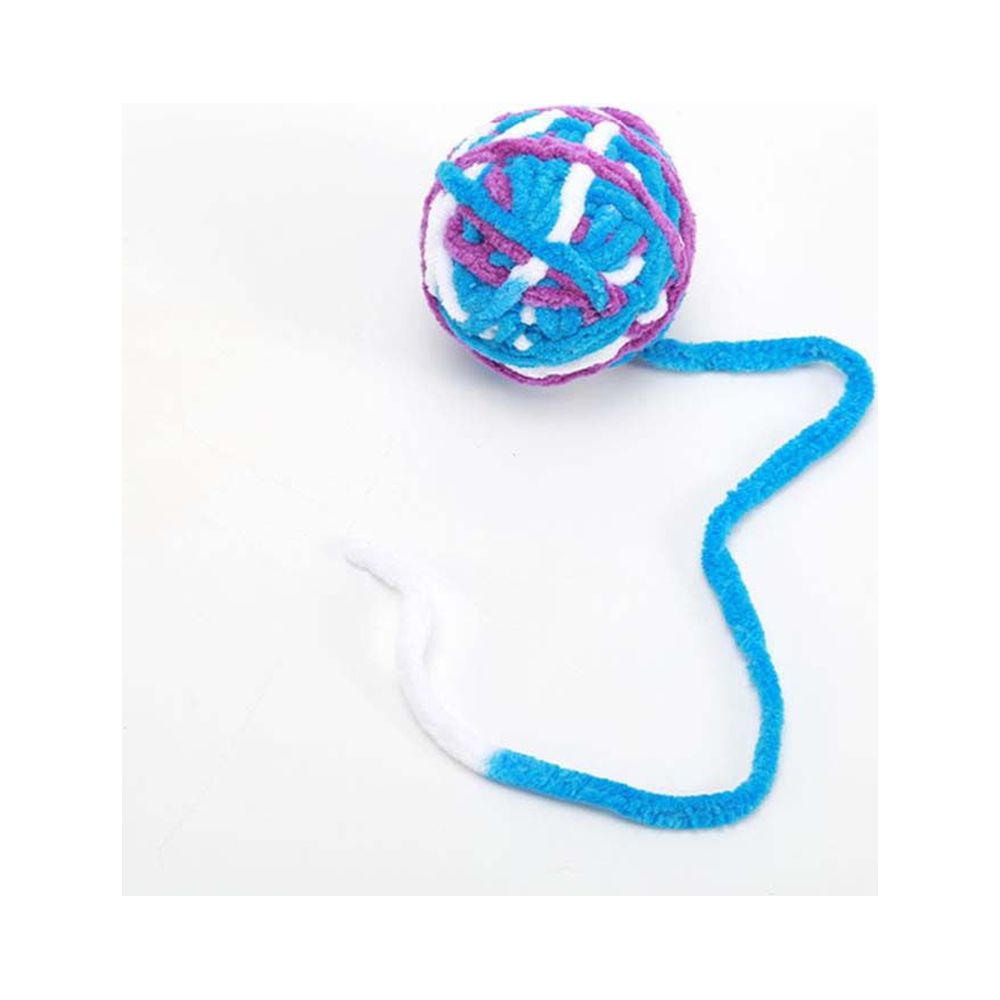Training Kittens Chasing Puppy Interactive Ball Woolen Yarn Ball Pet