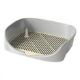 thumbnail image 1 of Dog Toilet Training Pad Holder - Indoor Puppy Potty Tray with Mesh Grids for Clean Paws & Floors B, 1 of 7