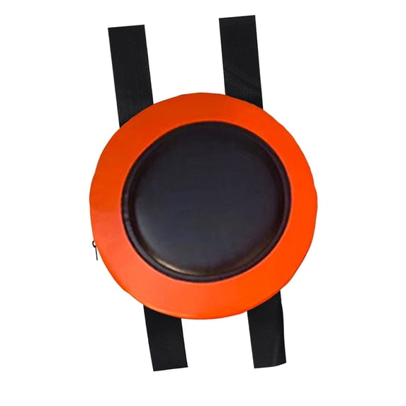 Training Pad, Wall Mounted Punching Pad, Boxing Wall Target PU Sparring Pad Sandbag Kick Pad Fighting Pad, Boxing Pad Mat for Exercise Gym Orange and Black 30cm