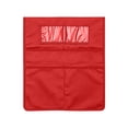 thumbnail image 1 of Training Room Chairback Pocket Storage Organizer 3 Pockets Oxford Cloth Chair Back Caddy with Name Label Slot for Workshop & Office Staff, 1 of 8