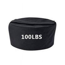 Training Sandbag 100 lbs, Black Nylon, Adjustable Fitness Sandbags, Portable Workout Equipment