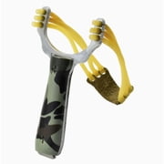 Training Slingshot Heavy Duty Ergonomic Handle Aluminum Frame Non Slip Grip