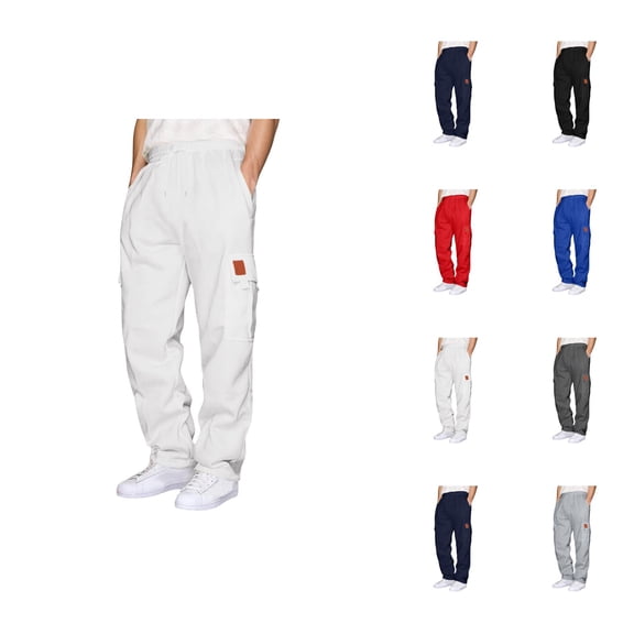 Training Sweatpants - Comfortable Breathable Sweatpants with Pockets and Elastic Waistband for Sports & Workout