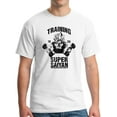 thumbnail image 1 of Training To Go Super Saiyan T-Shirt Vintage Distressed White S, 1 of 3