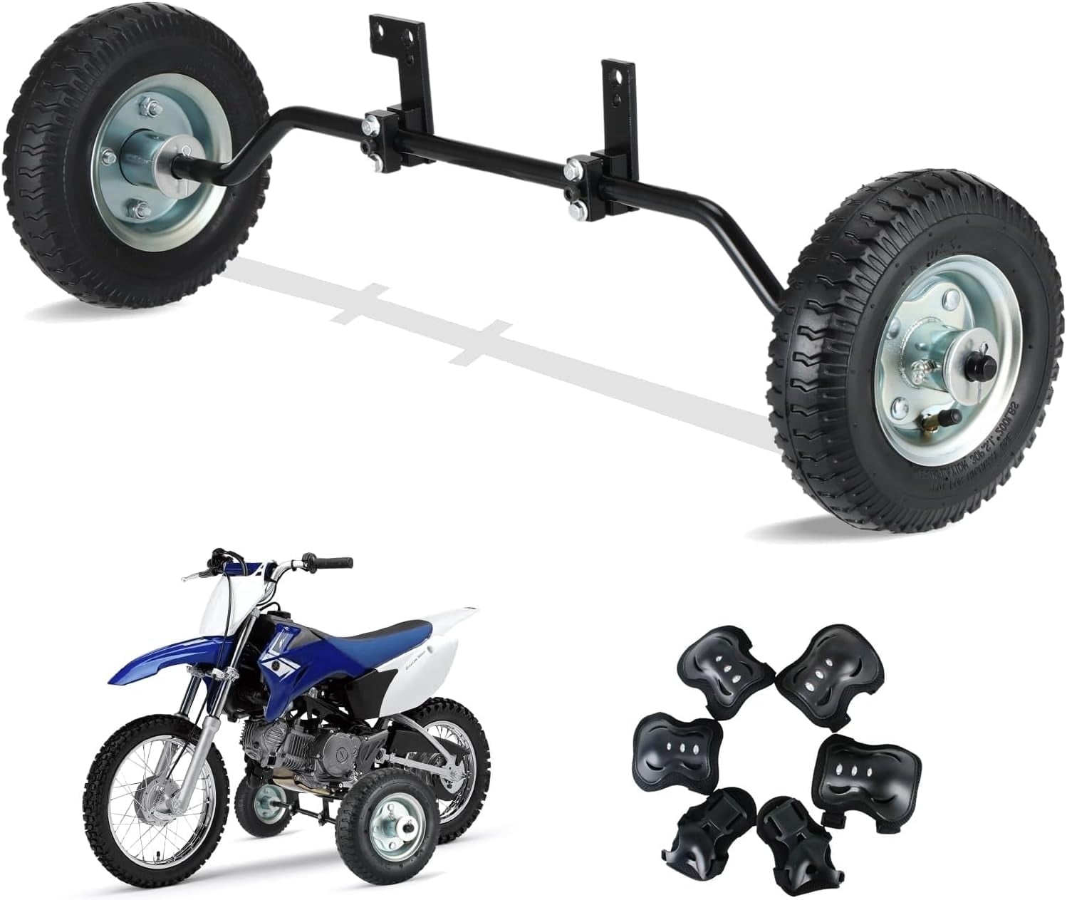 Training Wheels, Adjustable Height Dirt Bike training wheels Compatible ...