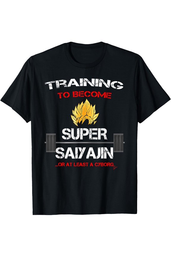 Training to become a super saiyajin, fun fitness T-Shirt, Unisex T-Shirt