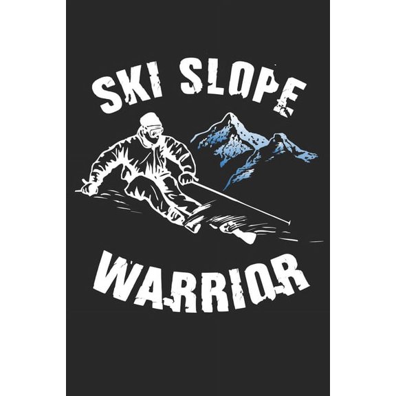 Trainingsbuch fr Skifahrer: Stetige Verbesserung mit diesem Trainigstagebuch  Vorlage fr ber 100 Trainigstage  Planen, ben, umsetzen  6x9 Format  Motiv: Ski slope warri