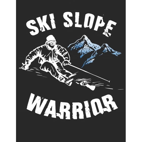 Trainingsbuch fr Skifahrer : Stetige Verbesserung mit diesem Trainigstagebuch  Vorlage fr ber 100 Trainigstage  Planen, ben, umsetzen  A4+ Format  Motiv: Ski slope warrior 7 (Paperback)