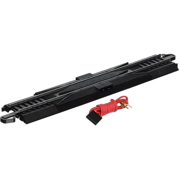 Trains - Snap-Fit E-Z TRACK 9 STRAIGHT TERMINAL RERAILER W/Wire (1/Card) - STEE