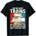 thumbnail image 1 of Trainspotting Trainspotter Model Trains Train Model T-Shirt, 1 of 3