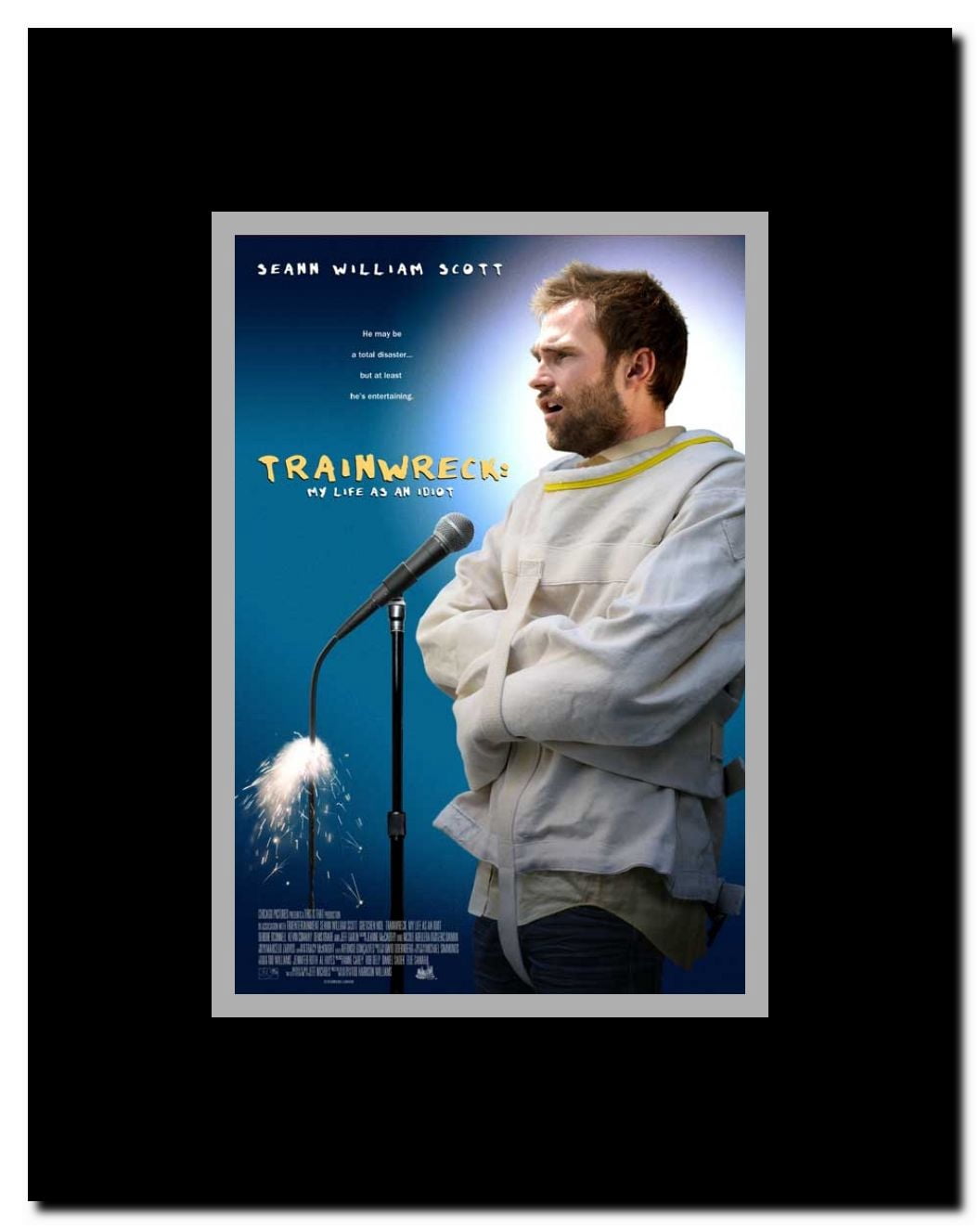 Trainwreck: My Life as an Idoit Framed Movie Poster
