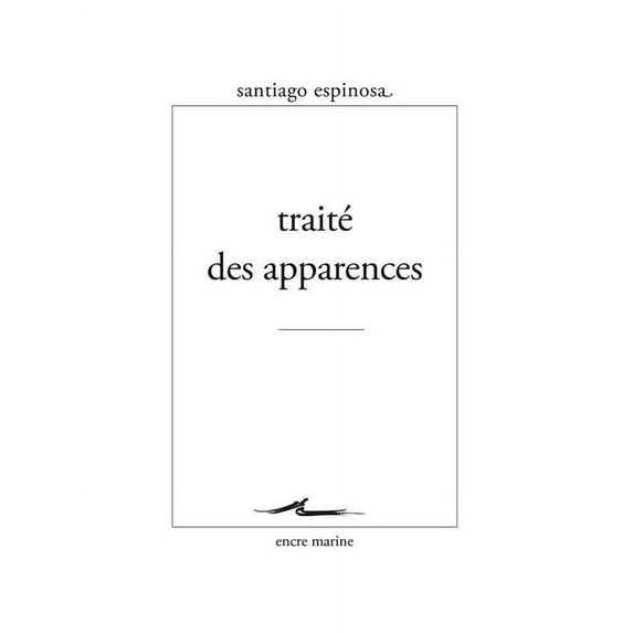 Traite Des Apparences, (Paperback)