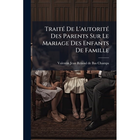 Traité De L'autorité Des Parents Sur Le Mariage Des Enfants De Famille (Paperback)