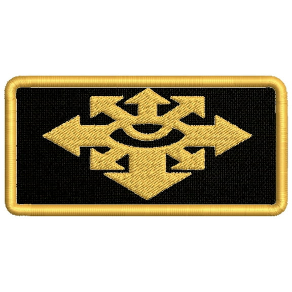 Traitor Black Legion Embroidered Warhammer 40k Iron-On/Sew-On/Hook Patch Bikers Cosplay Applique Badge Emblem Logo 4" x 2"