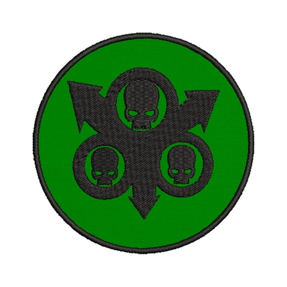 Traitor Legion Death Guard Embroidered Warhammer 40k Iron-On/Sew-On/Hook Patch Bikers Cosplay Applique Badge Emblem Logo 3.5"