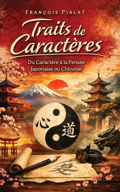 Traits de CaractÃ¨res: Du CaractÃ¨re Ã  la PensÃ©e Japonaise ou Chinoise, (Hardcover)